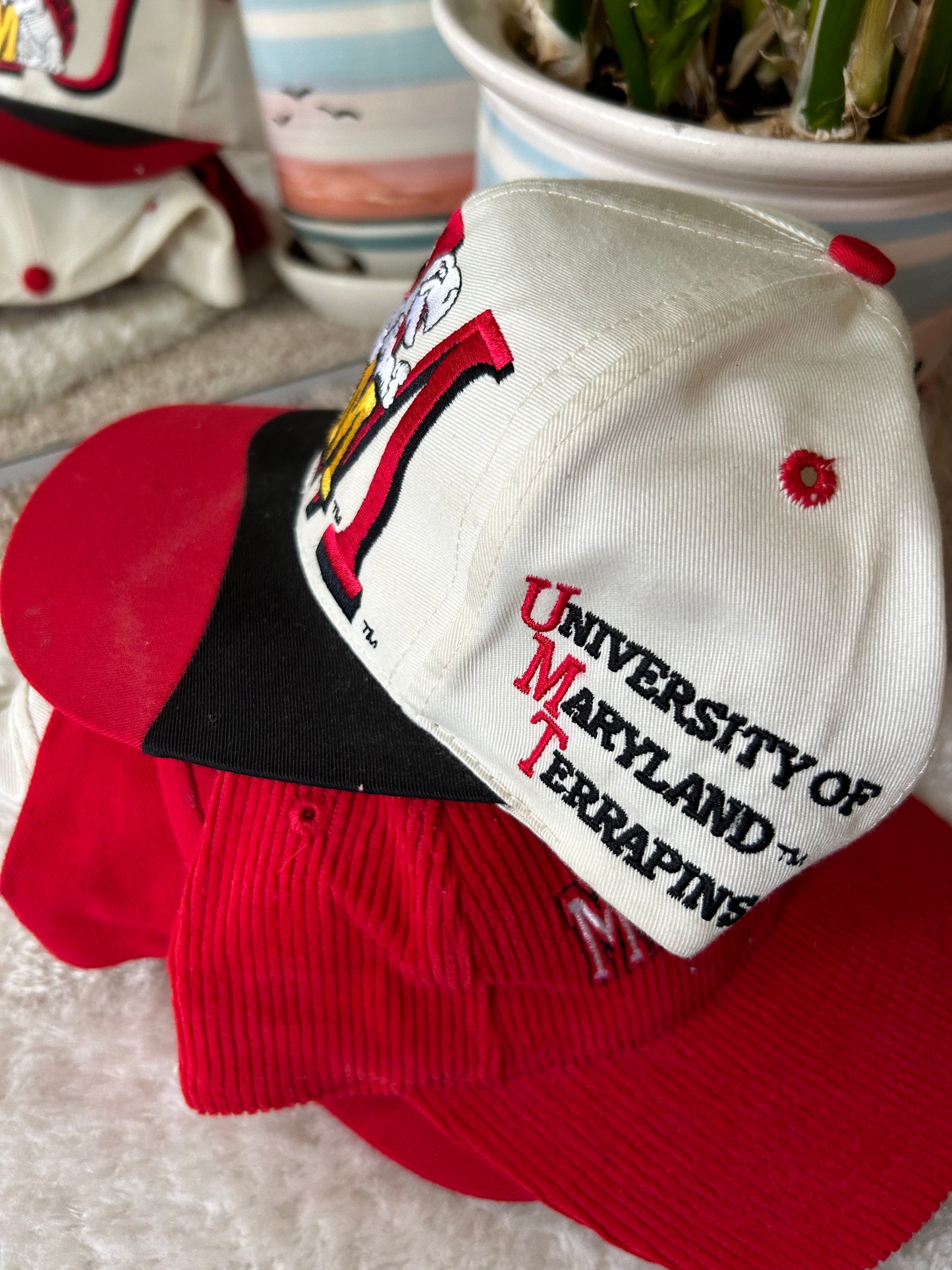 90s Beige UMD Terp Snapback