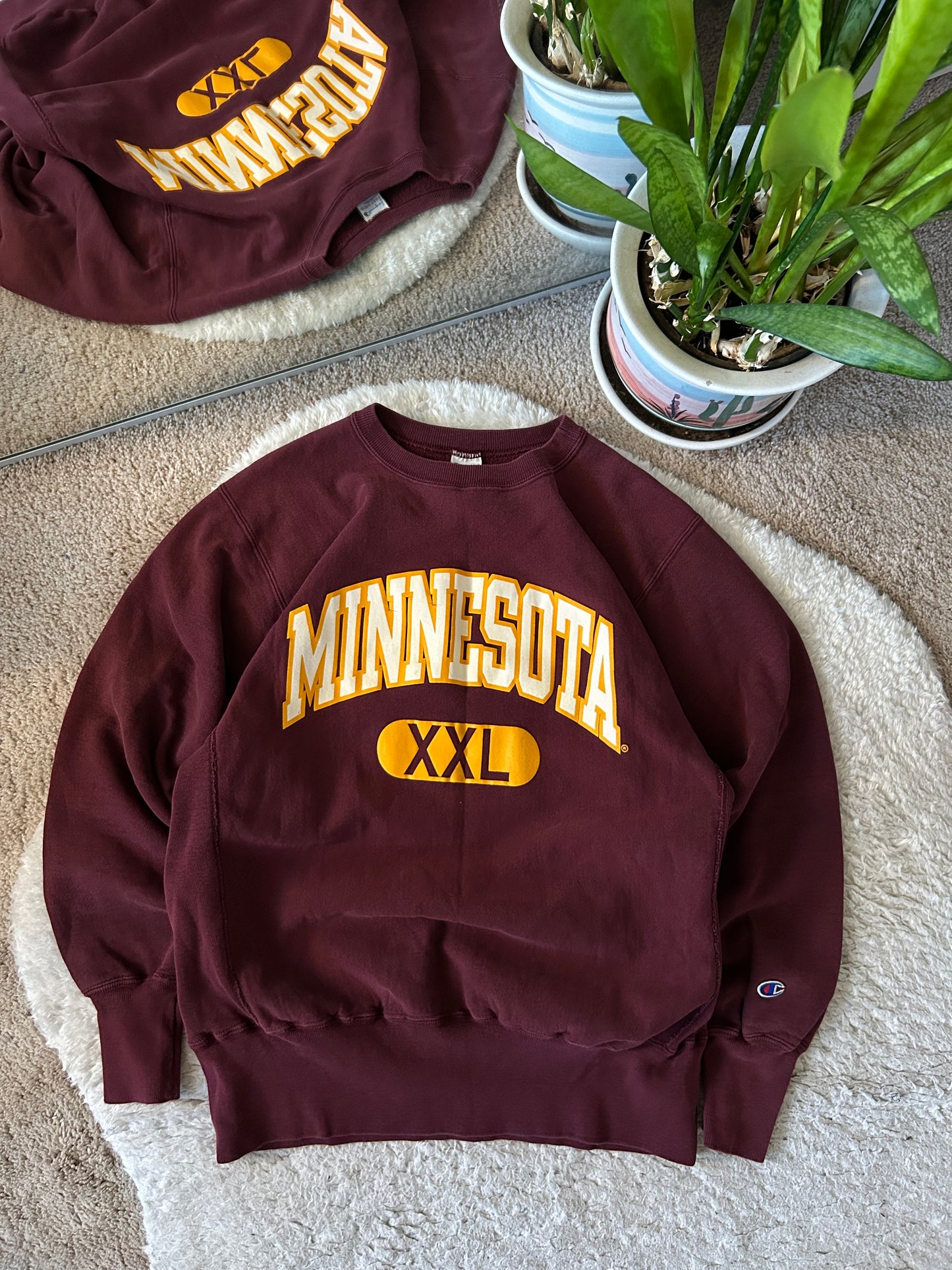 90s Minnesota University Champion Reverse Weave