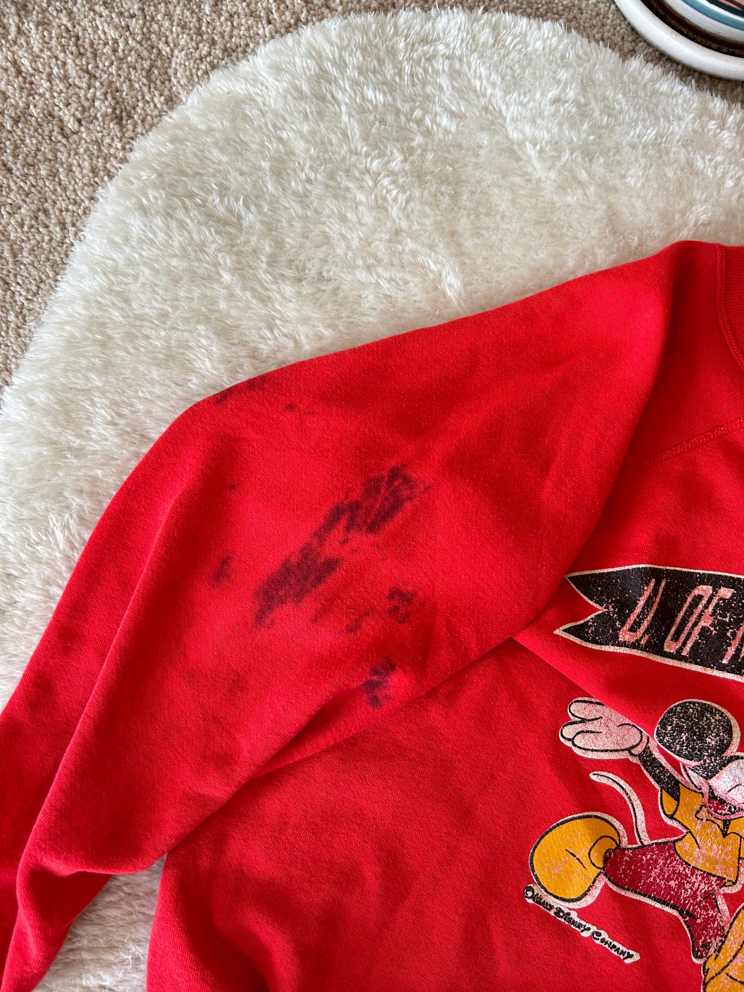 80s UMD Mickey Mouse Sweater