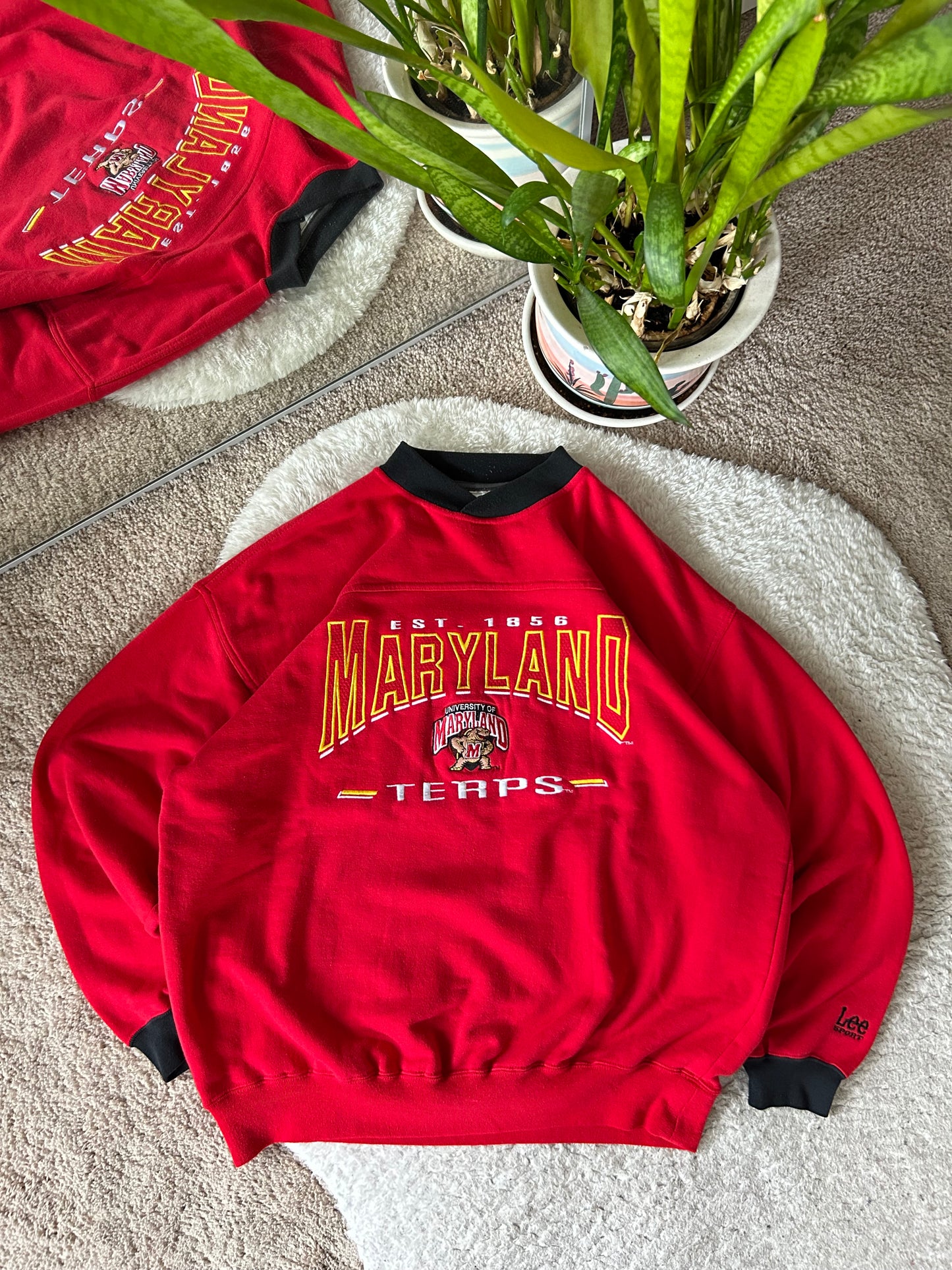 Vintage UMD Lee Sport Embroidered Sweater