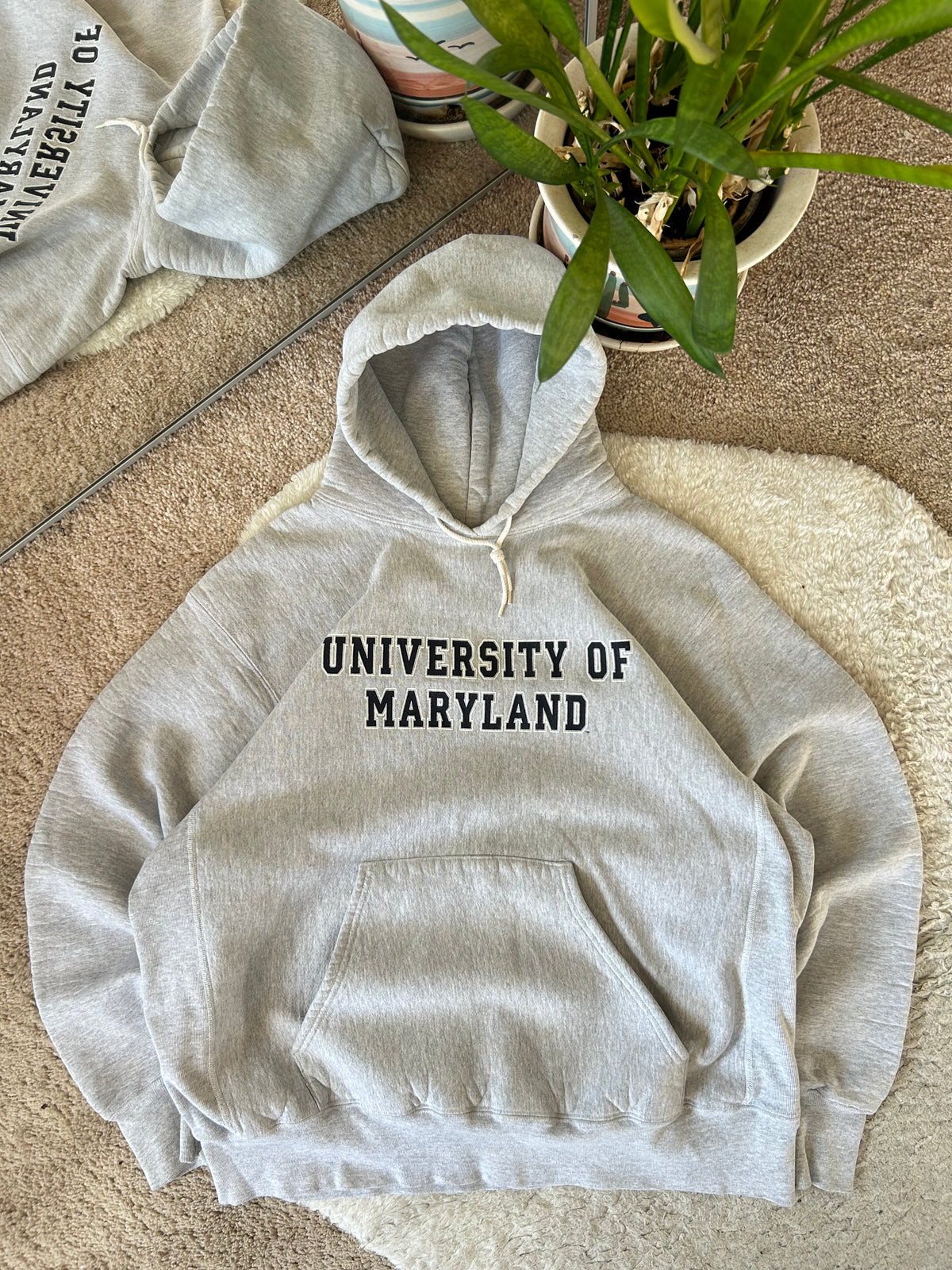 90s UMD Spellout Hoodie