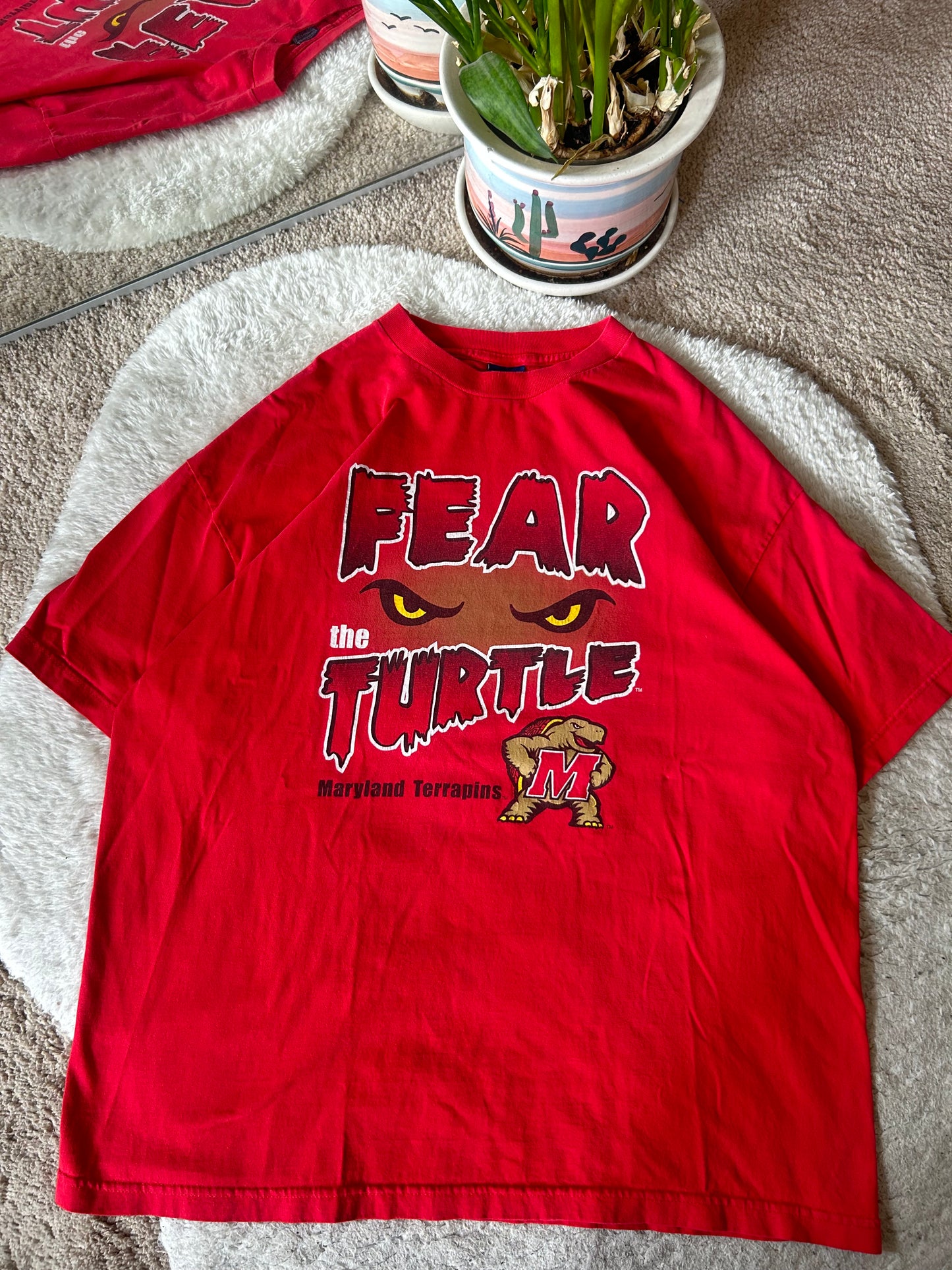 Vintage UMD Fear the Turtle tee