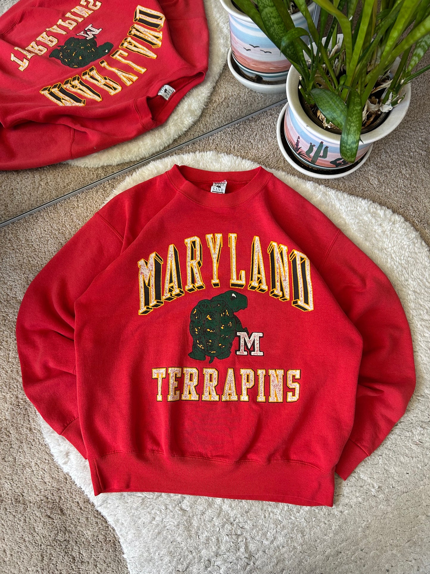 80s UMD Terp Sweater