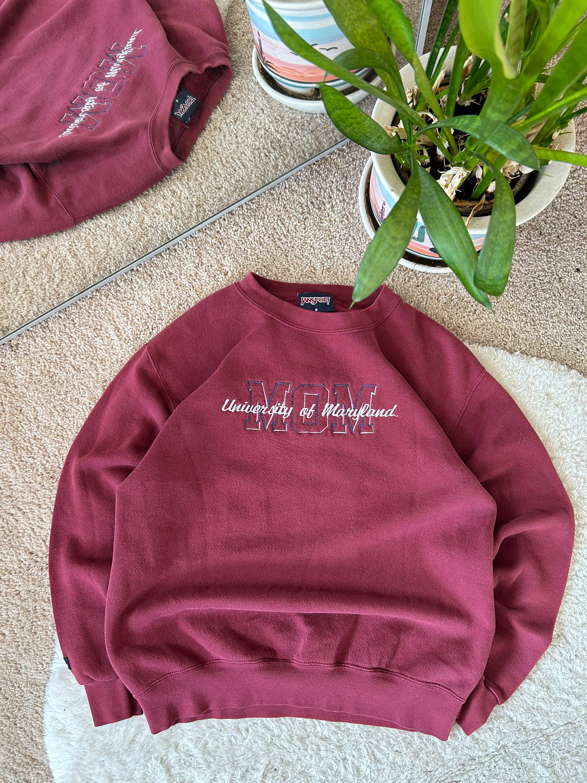 90s Jansport UMD “Mom” Sweater