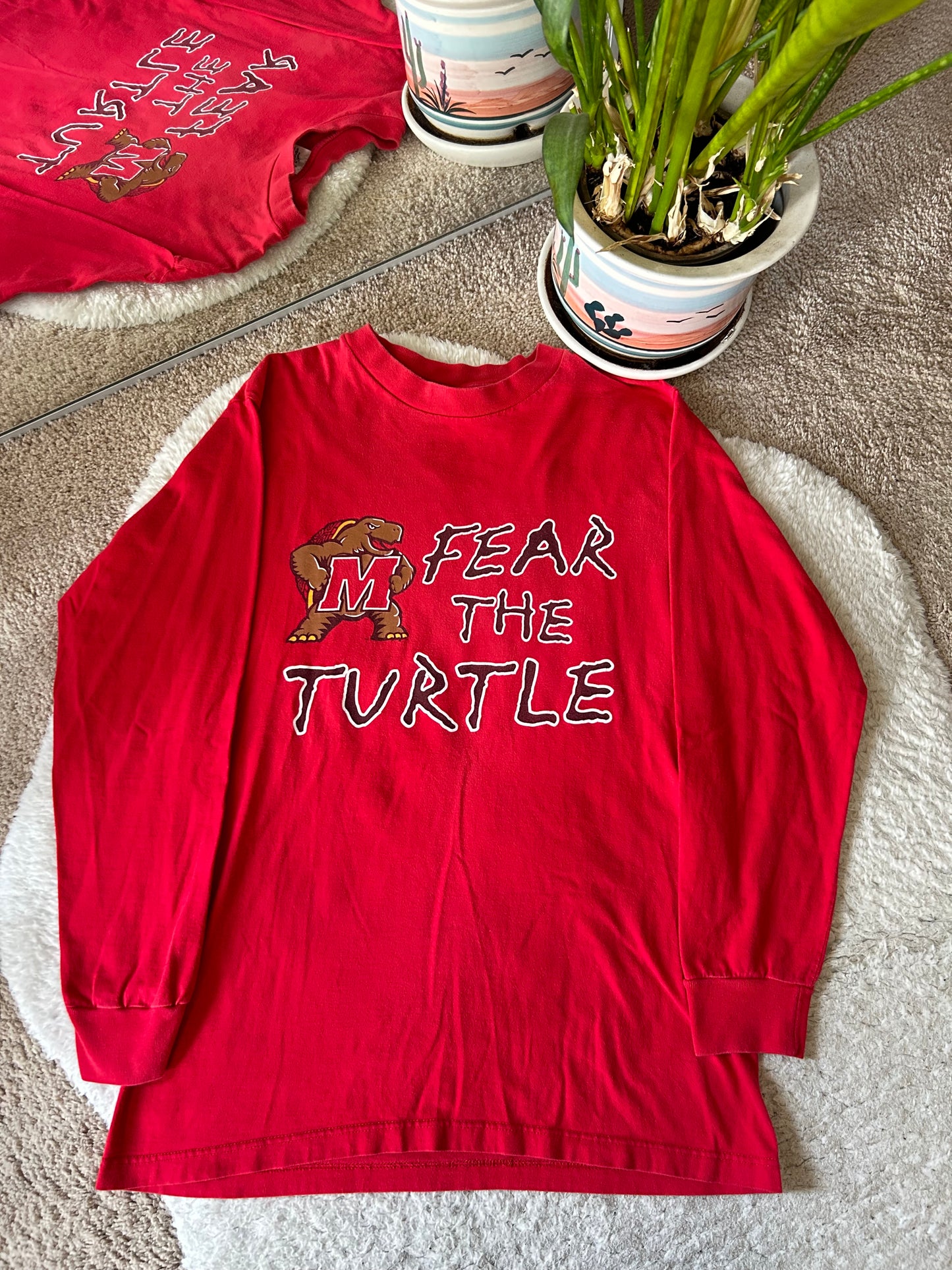 Vintage UMD Fear the Turtle Longsleeve