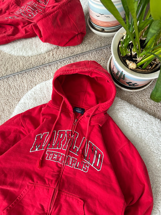 Vintage UMD Zip Up Hoodie