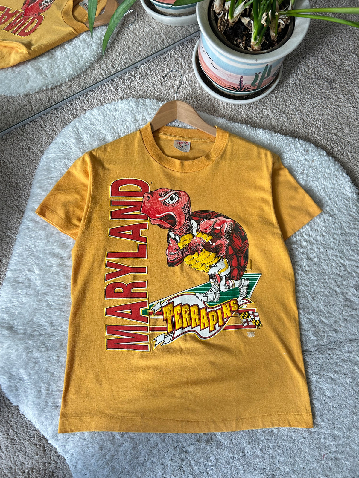 90s UMD Terp Football tee