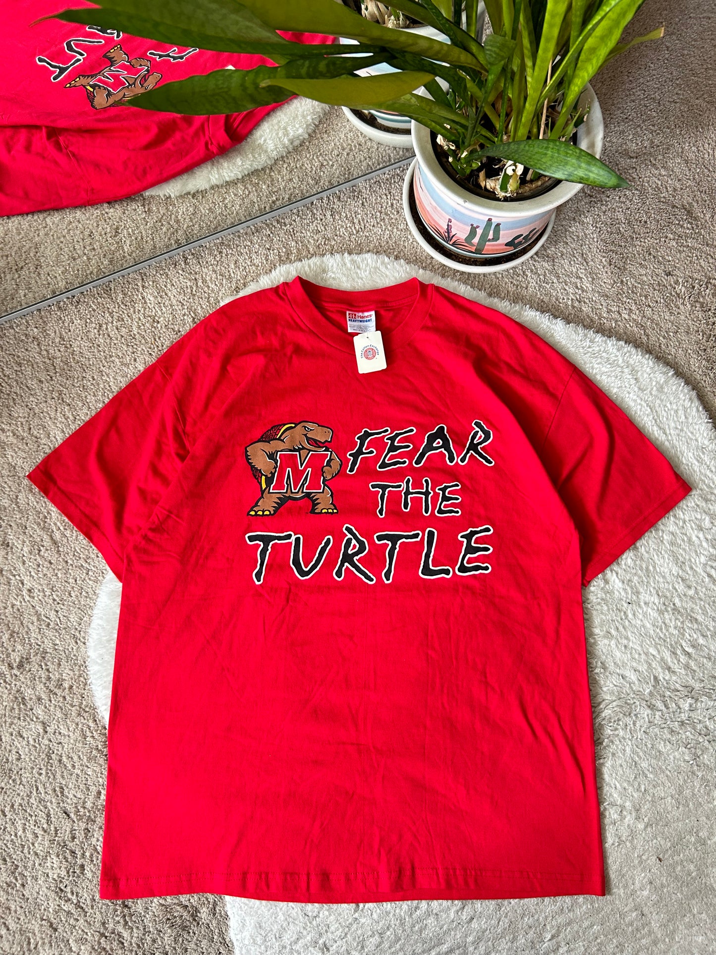 Vintage UMD Fear the Turtle tee