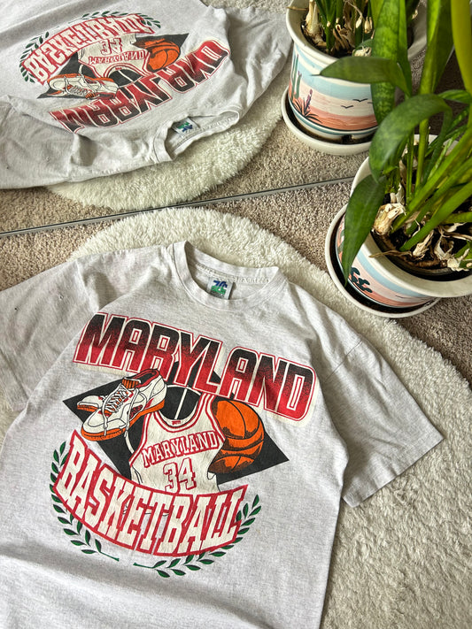 90s UMD Basketball tee