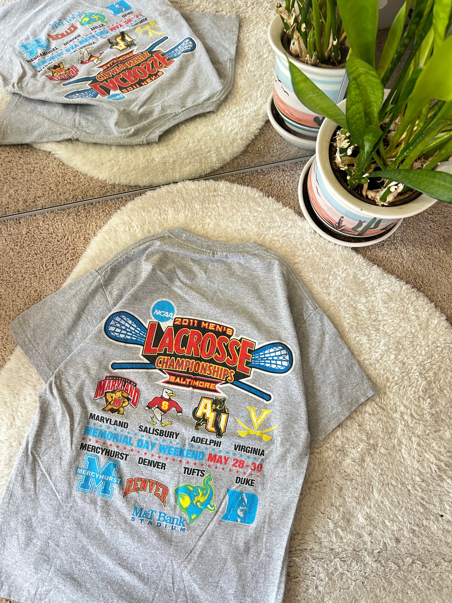 2011 UMD Lacrosse Championship tee