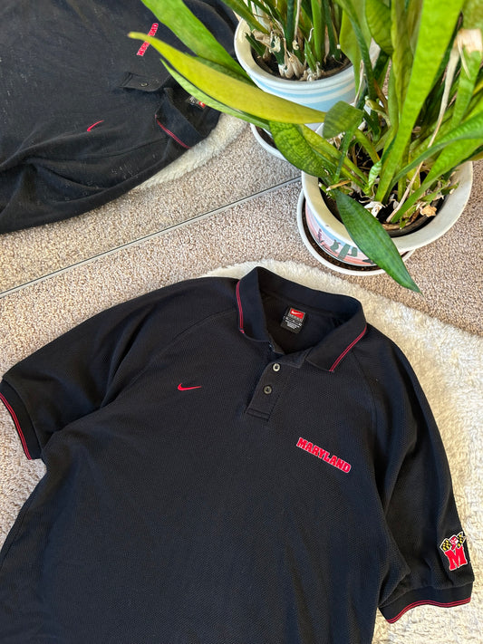 Vintage ✔️ UMD Black Polo