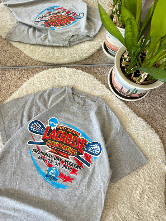 2011 UMD Lacrosse Championship tee