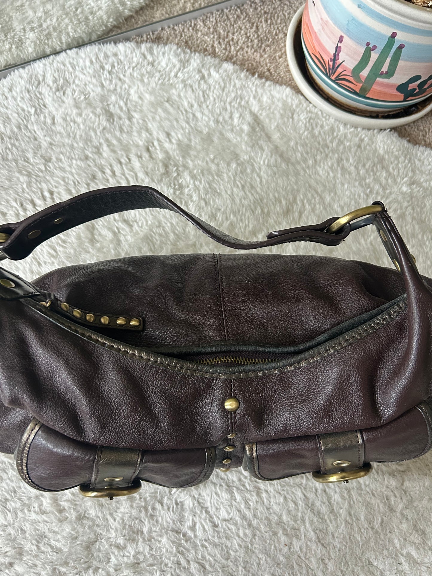 Vintage Vera Pelle Shoulder Bag
