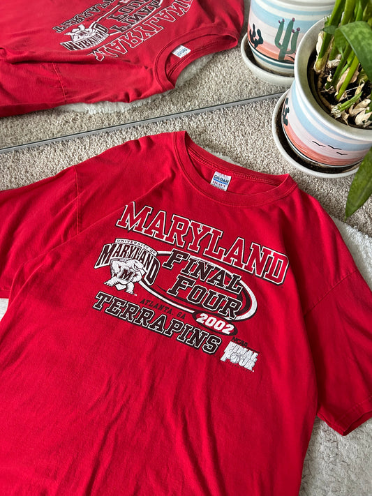 2002 UMD Final Four tee