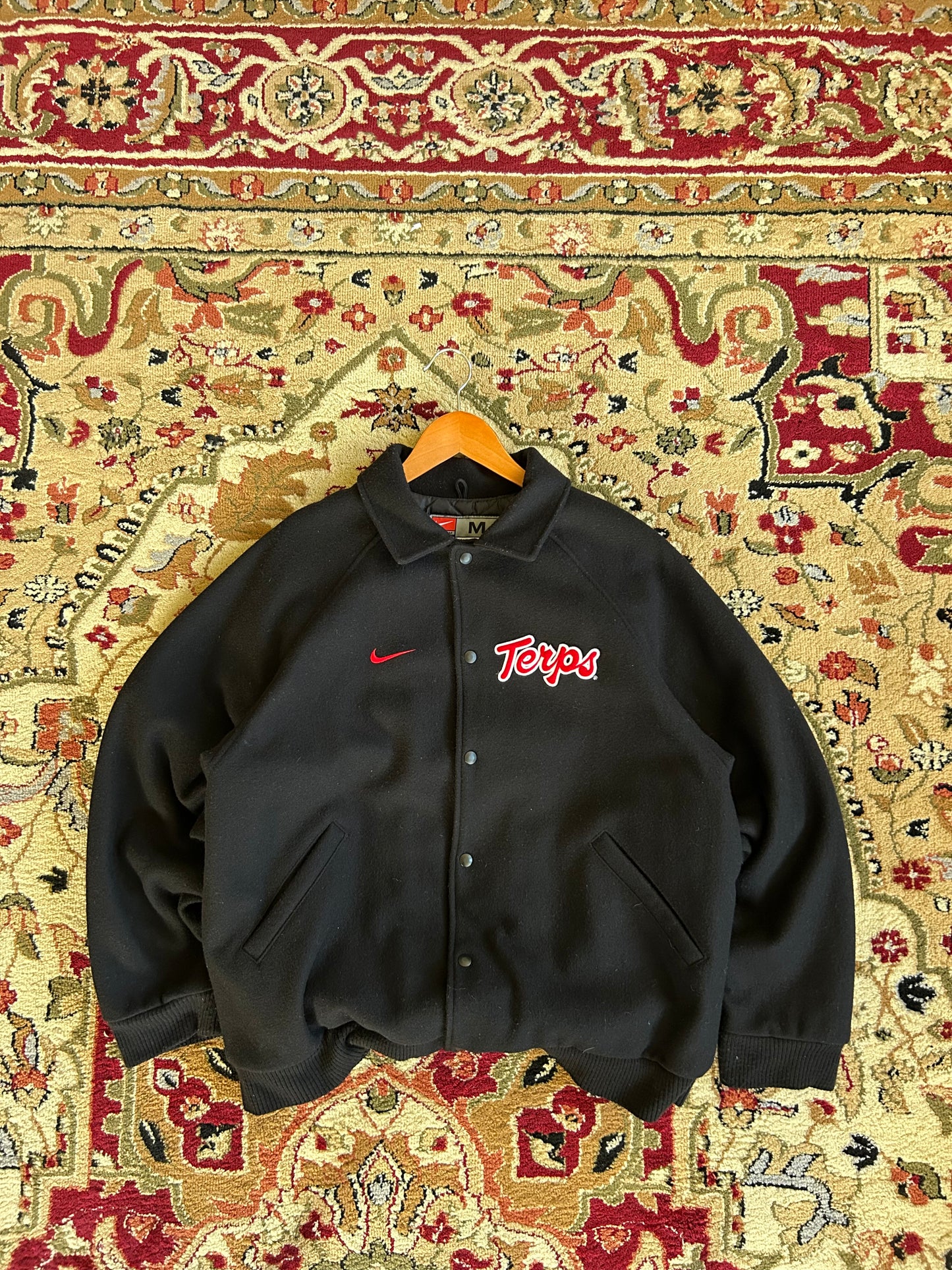 Vintage ✔️ UMD Embroidered Varsity Jacket