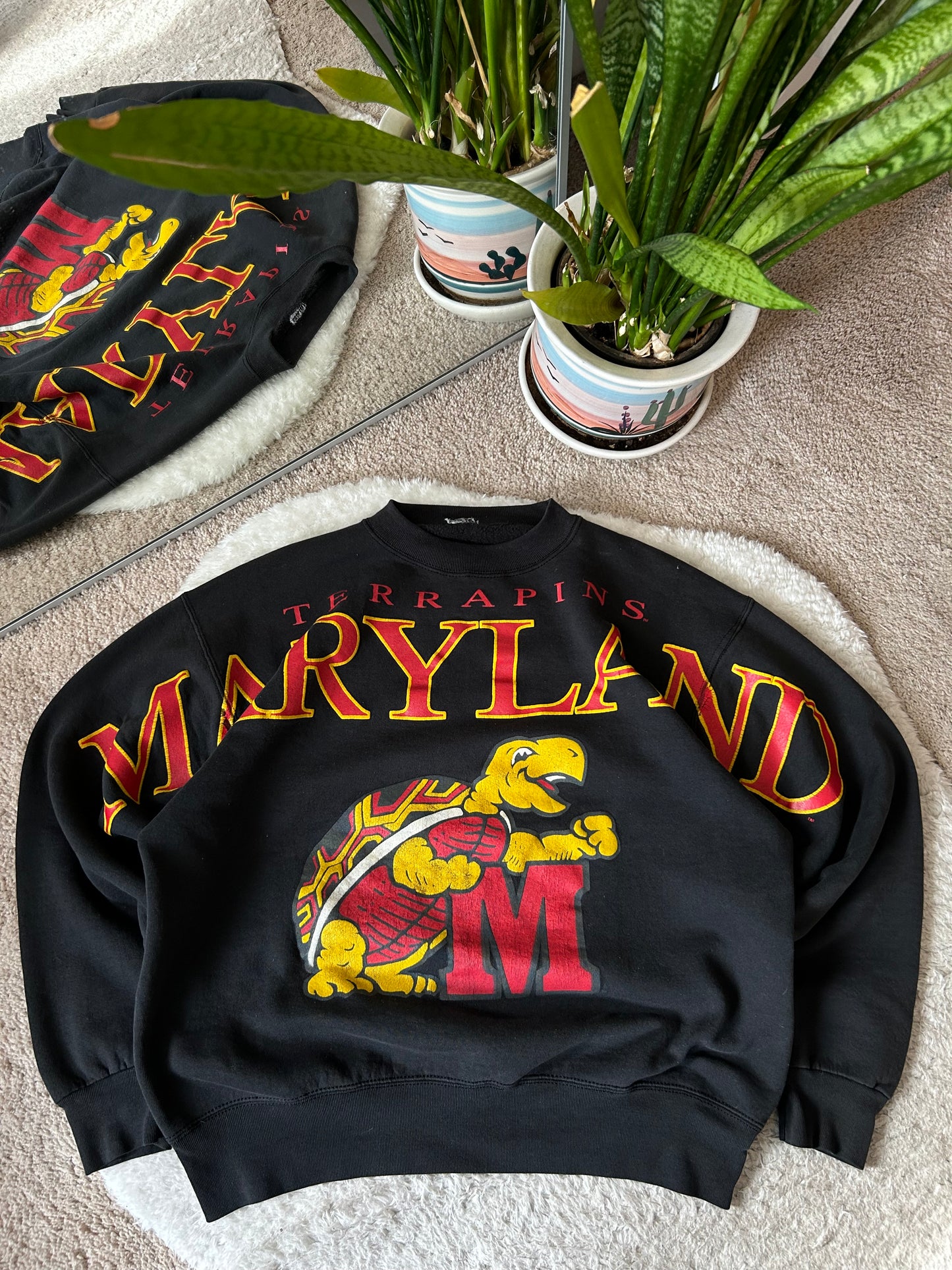 90s UMD Spell Out Sweater