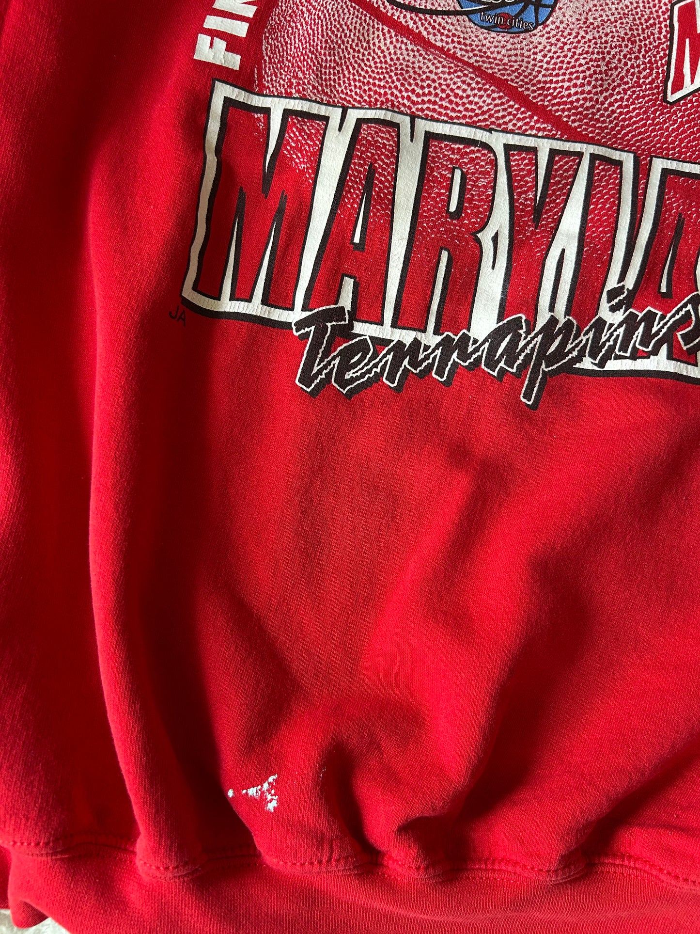2001 UMD Final Four Basketball Sweater