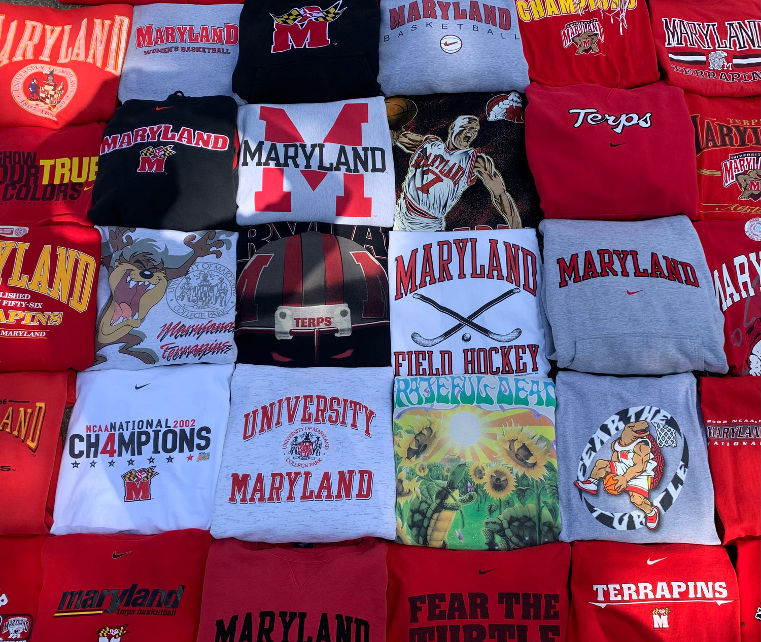 Women's Red Maryland Terrapins Field Hockey T-Shirt