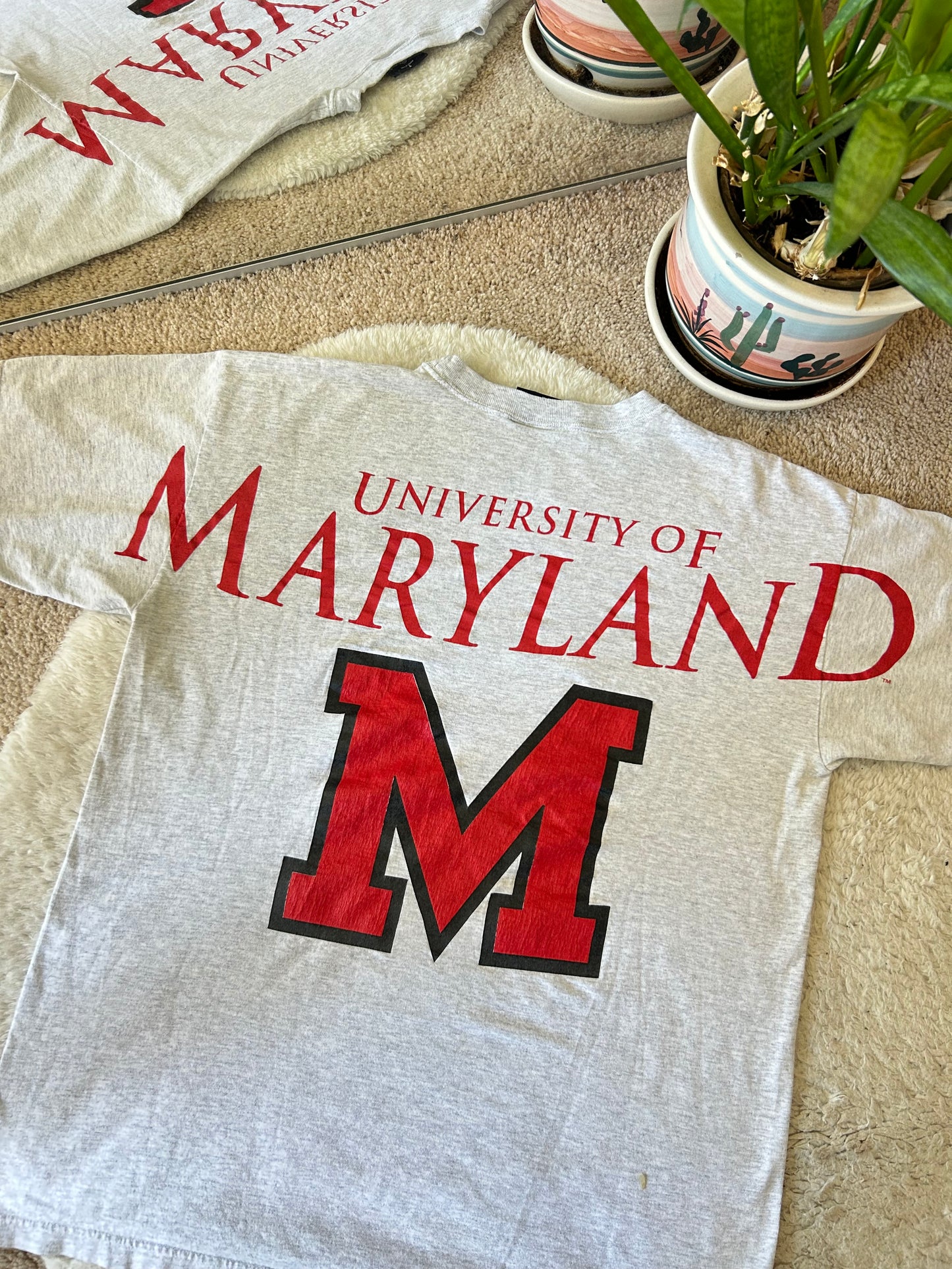 90s UMD Jansport Spellout tee