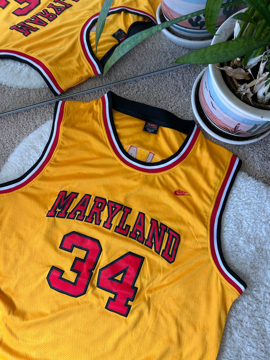 Vintage ✔️ UMD Len Bias Basketball Jersey