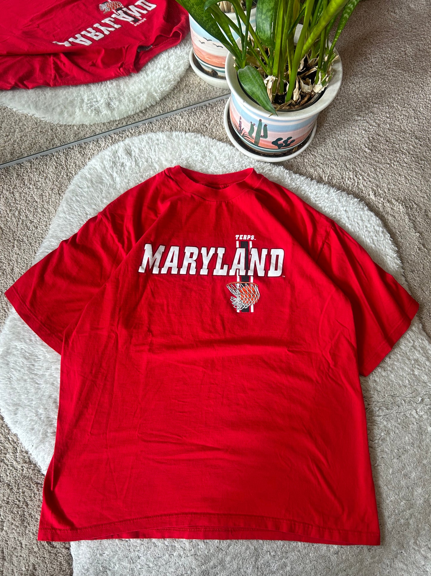 Vintage UMD Terps Basketball tee
