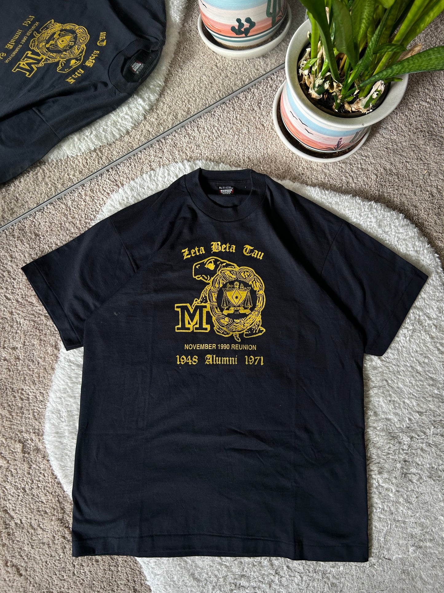 1990 Zeta Beta Tau UMD tee