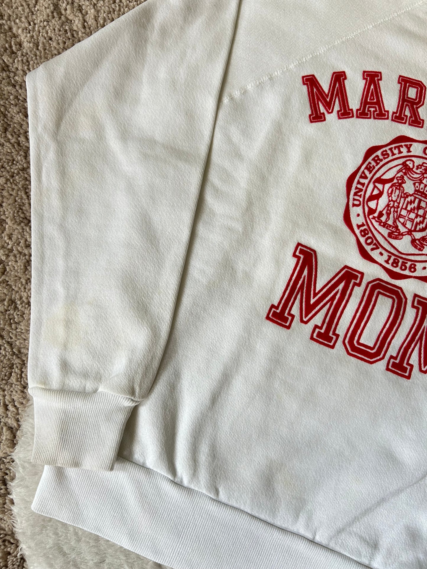 80s UMD MOM Crest Sweater