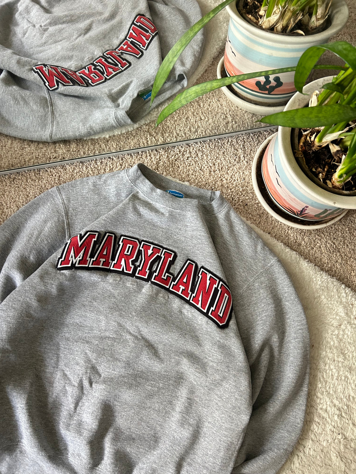 UMD Embroidered Sweater