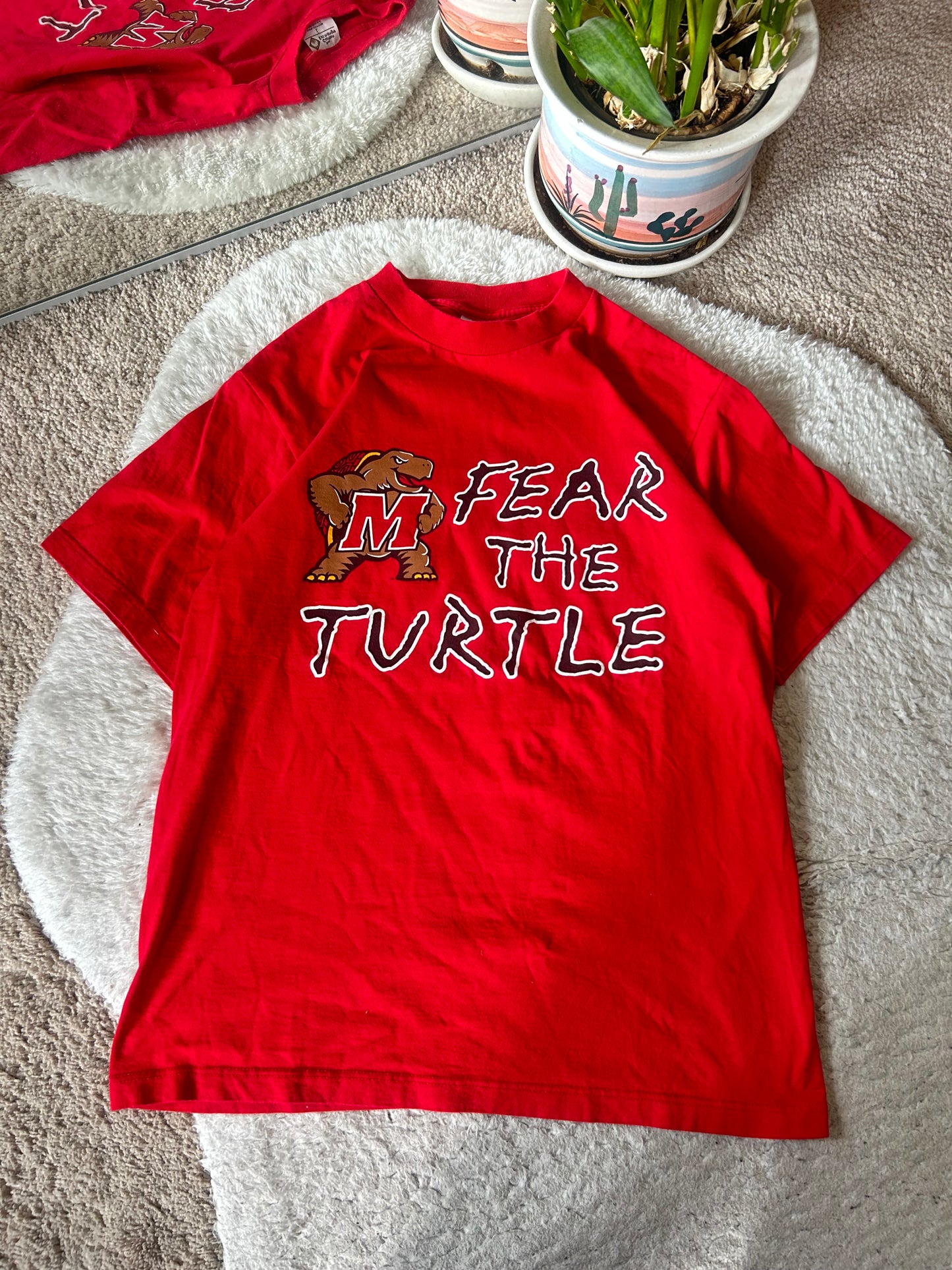 Vintage UMD Fear the Turtle tee
