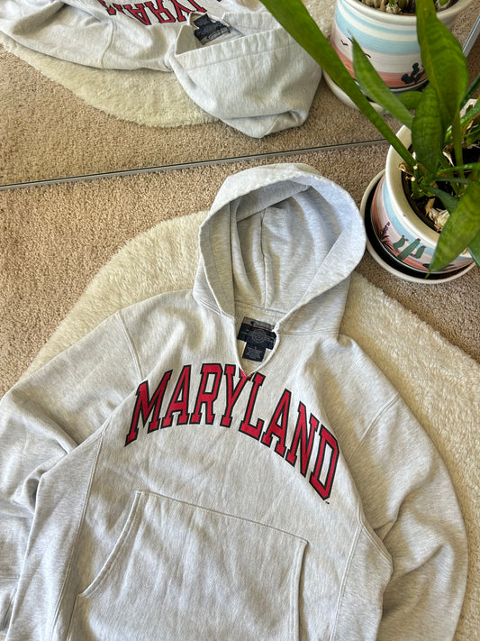 Vintage UMD Champion Reverse Weave Hoodie
