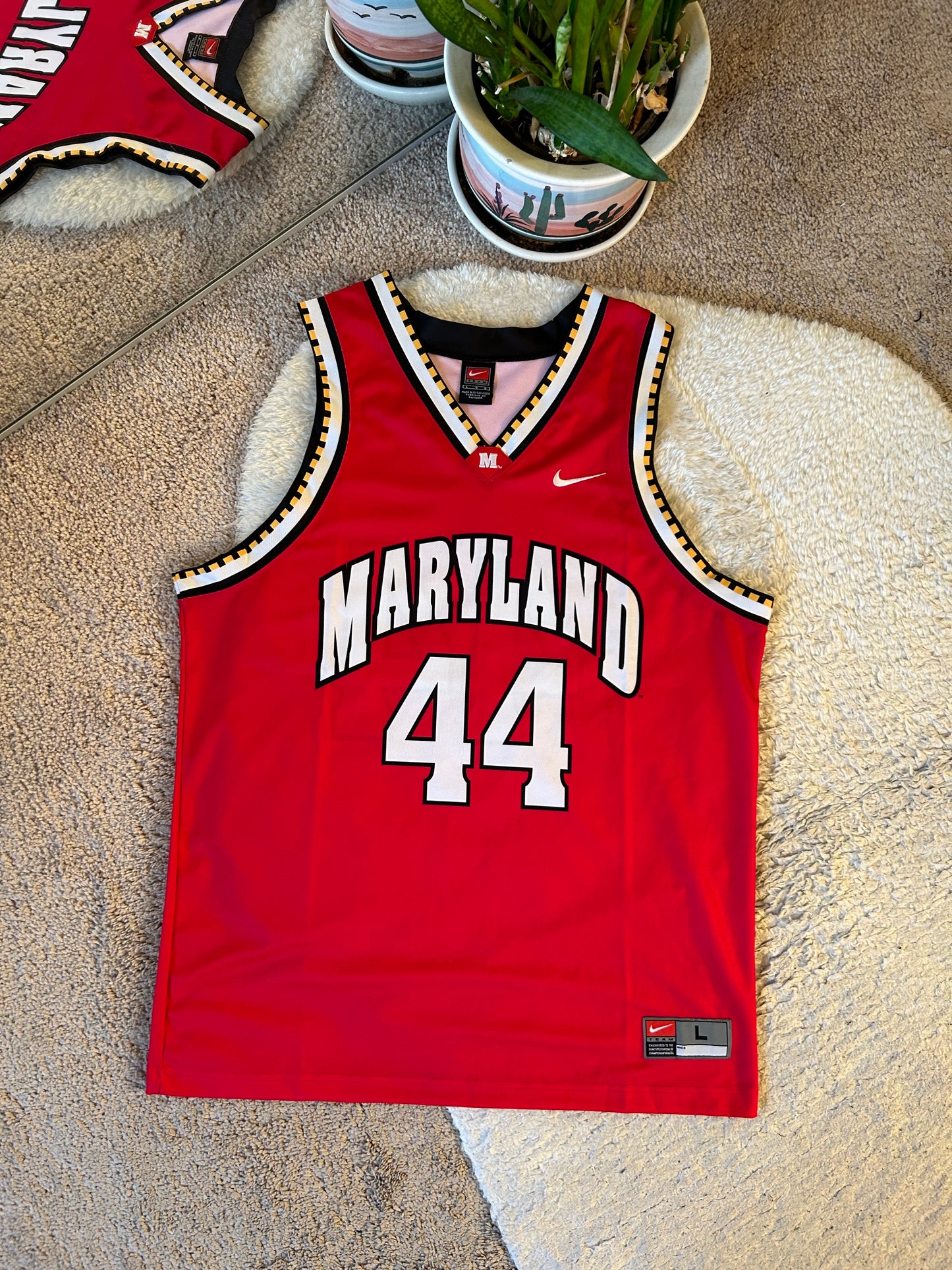 Vintage ✔️ UMD Basketball Jersey #44