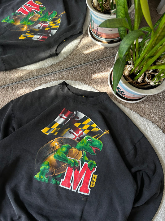 1990 UMD Big Terp Sweater