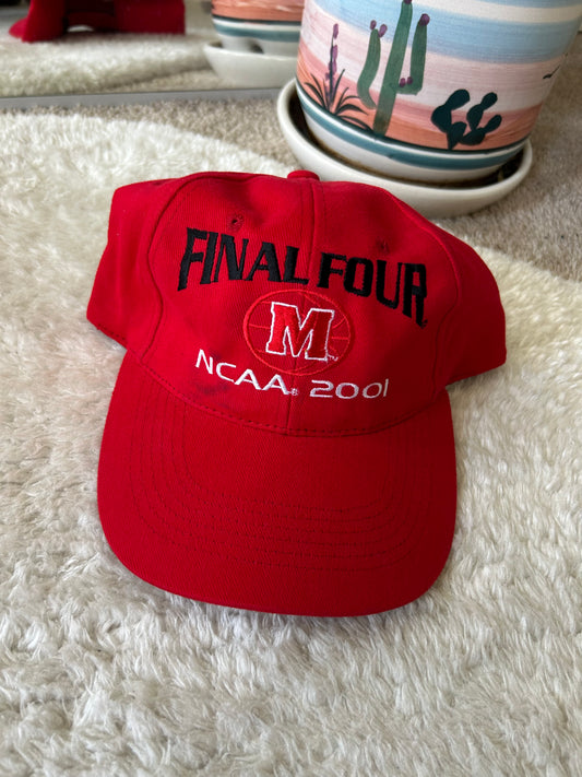 2001 UMD Basketball Final Four hat