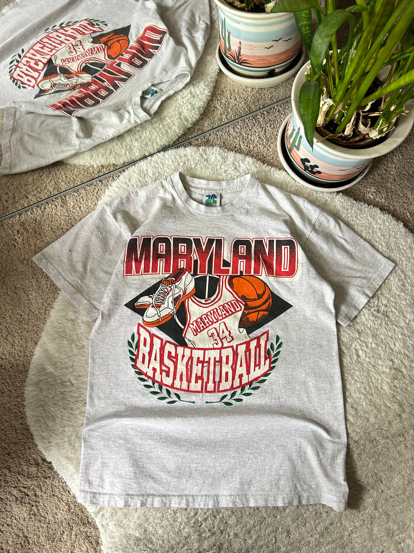 90s UMD Basketball tee