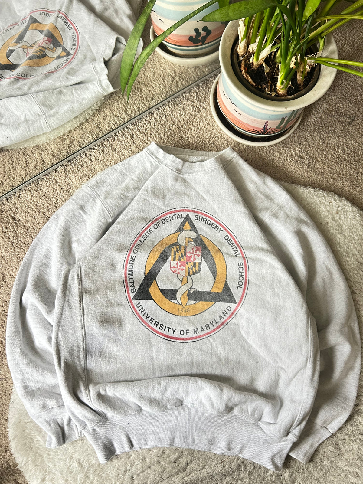 90s UMD Dental Sweater