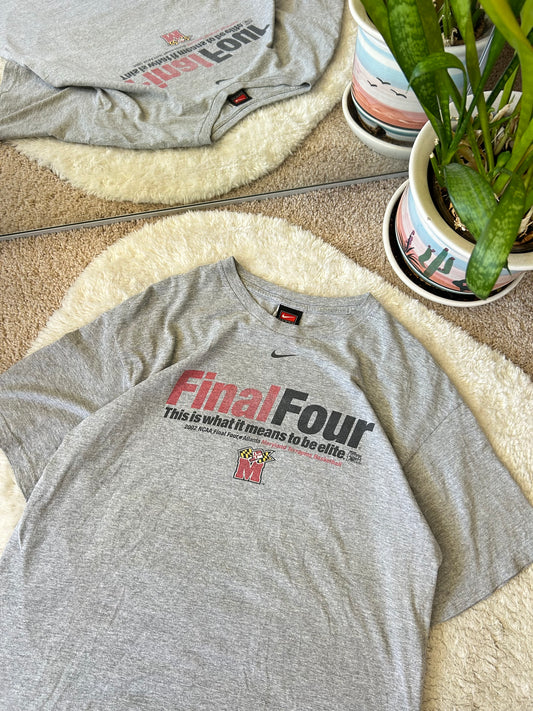 Vintage UMD ✔️ Final Four Basketball tee