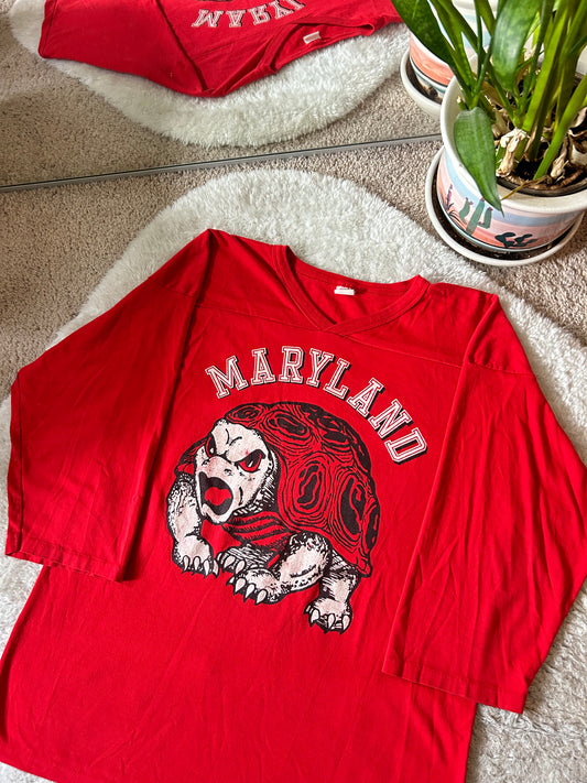 70s UMD Screaming Turtle tee