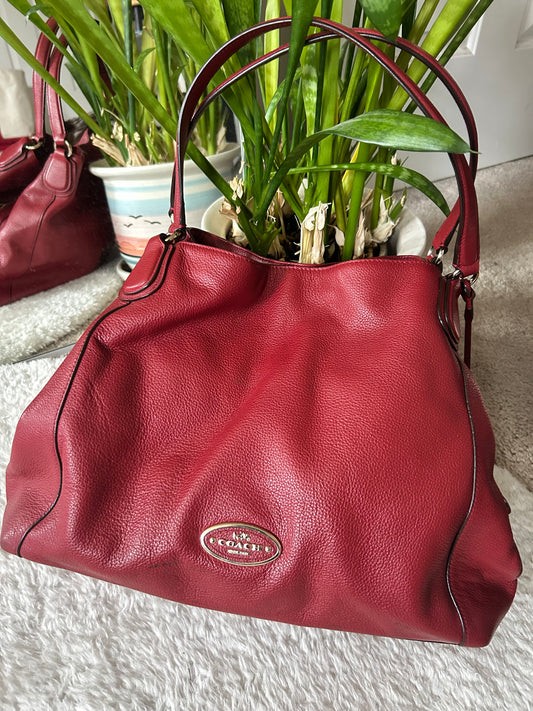 Vintage Coach Eddie Shoulder Bag