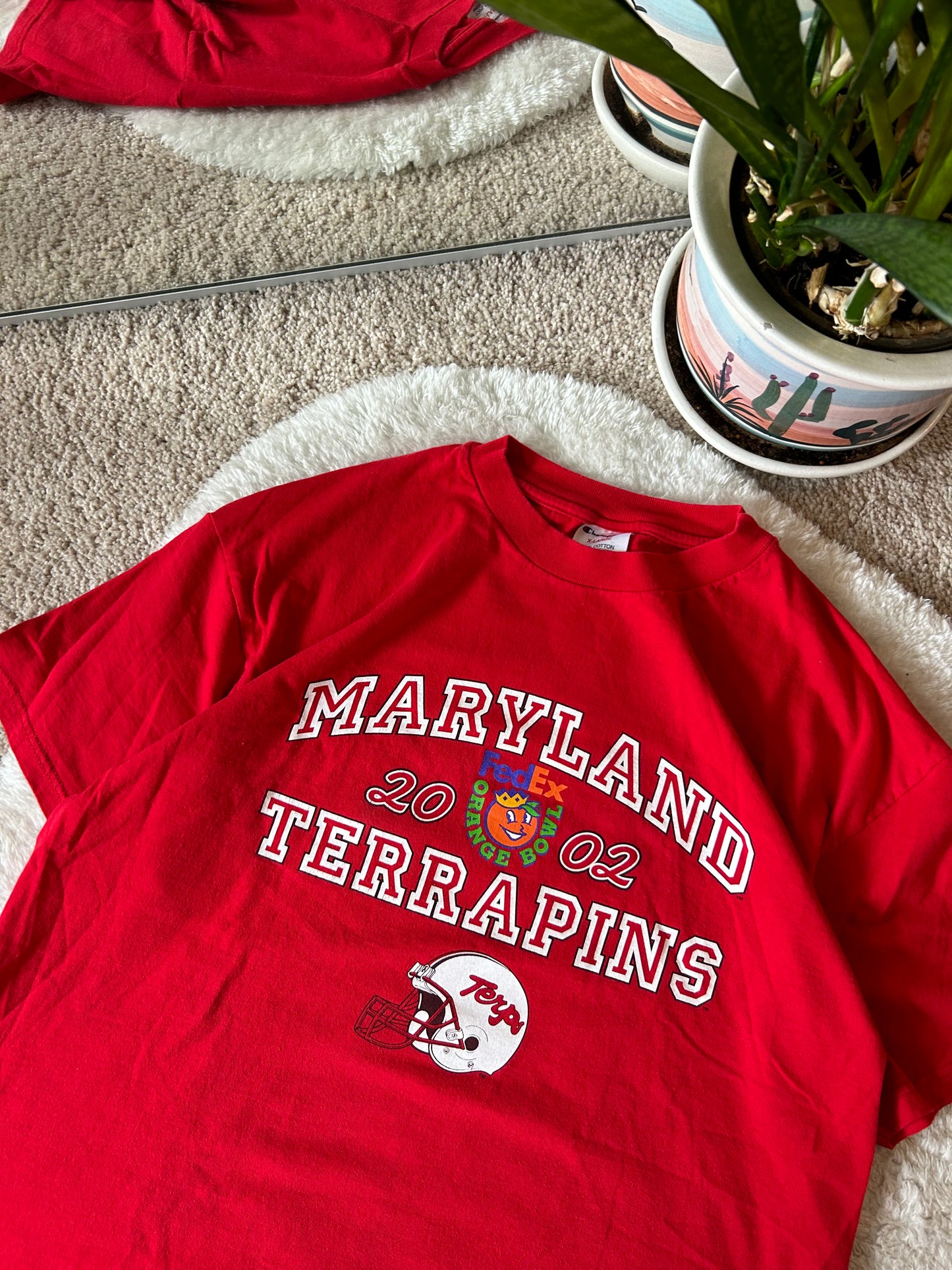 2002 UMD Football Orange Bowl tee