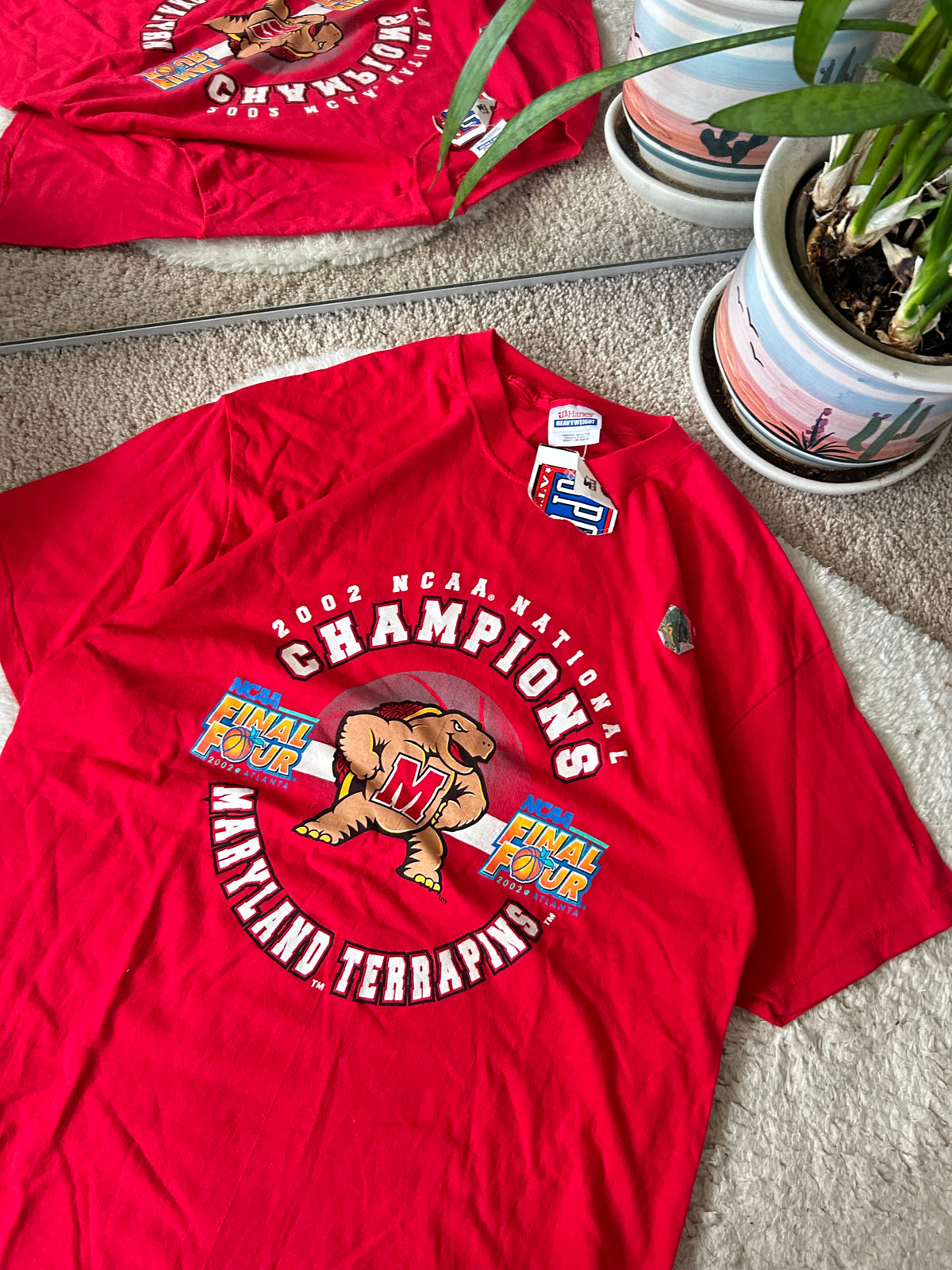 2002 UMD Basketball National Champs tee