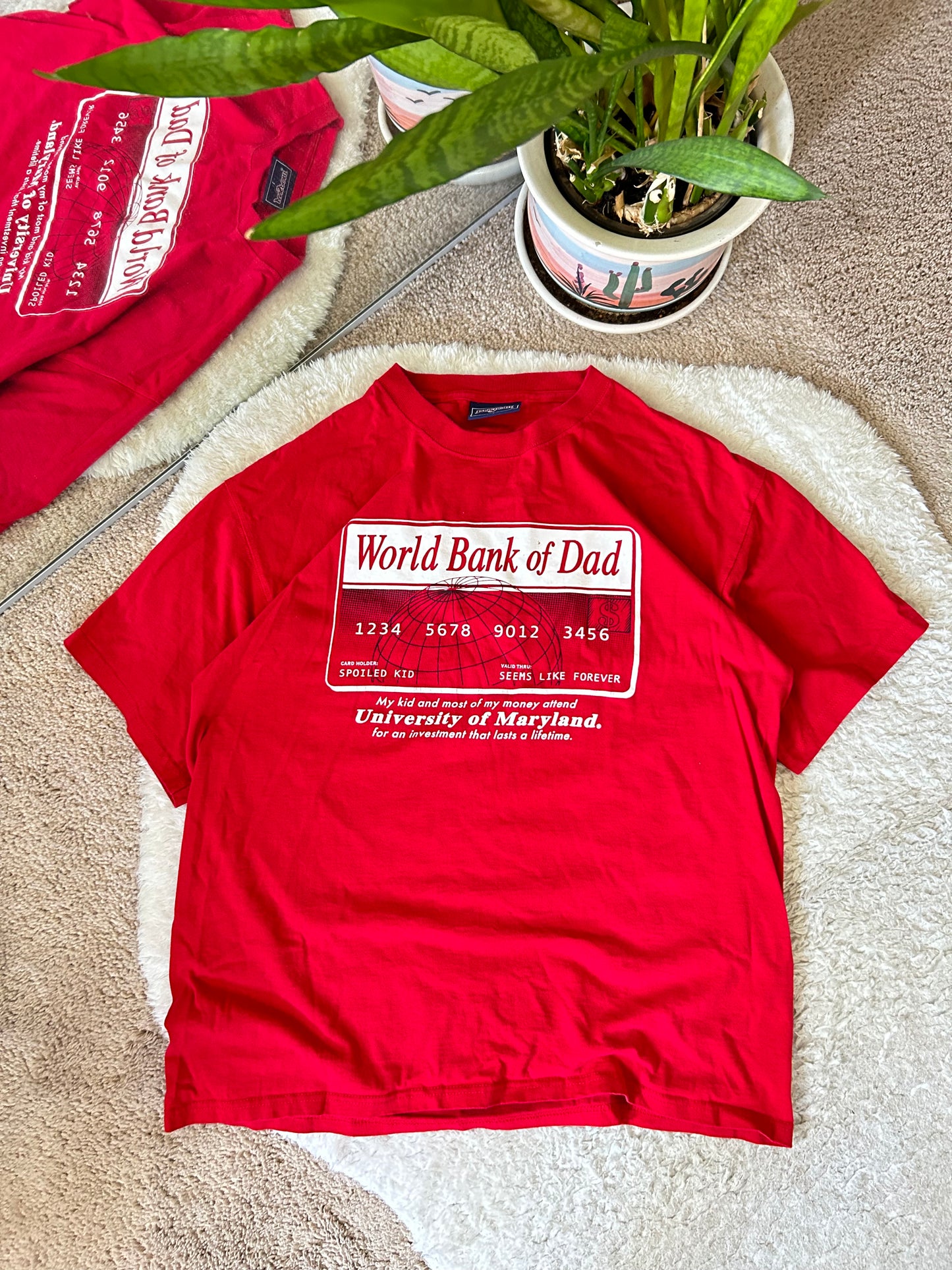 Vintage UMD World Bank of Dad tee