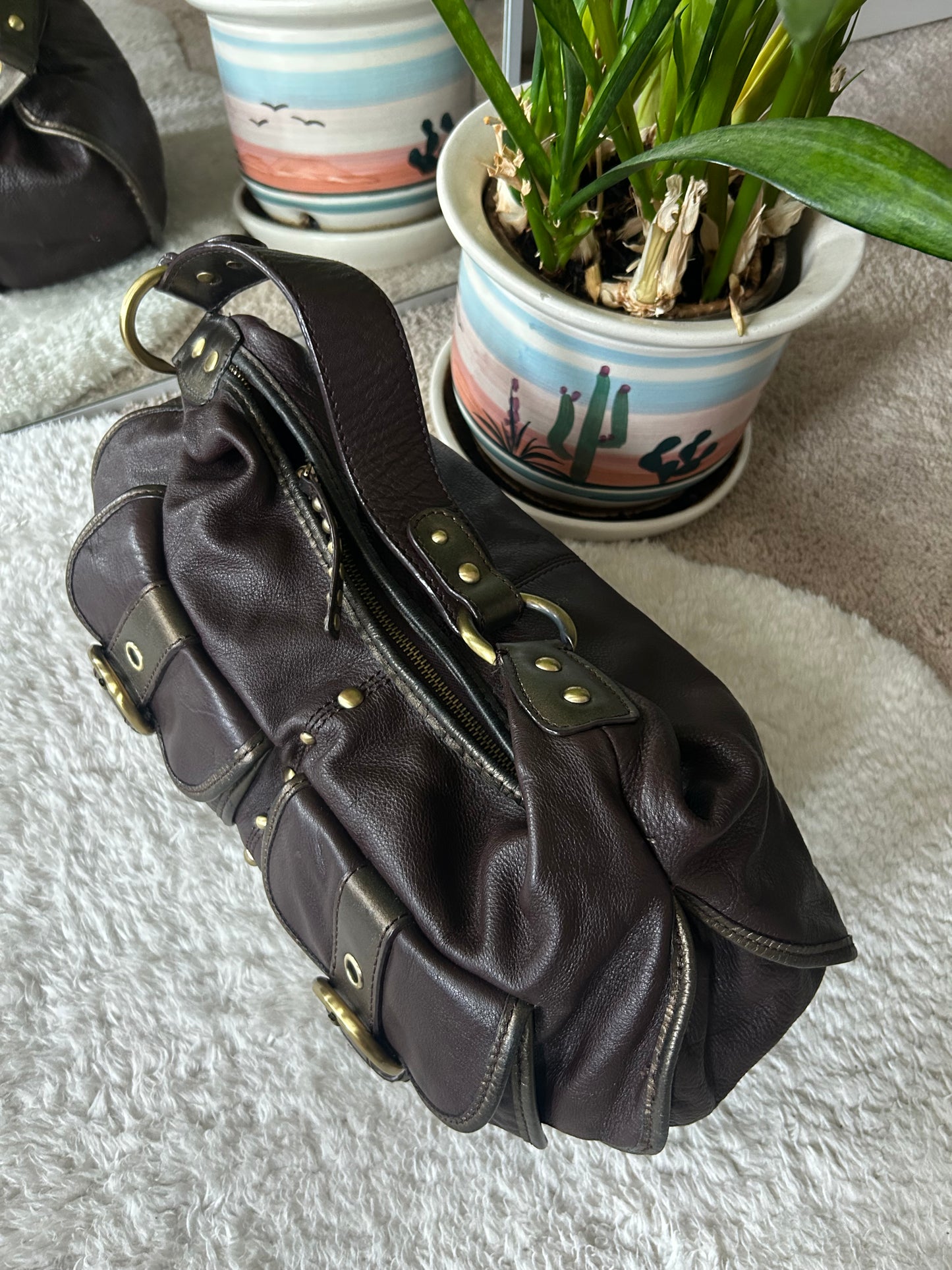 Vintage Vera Pelle Shoulder Bag