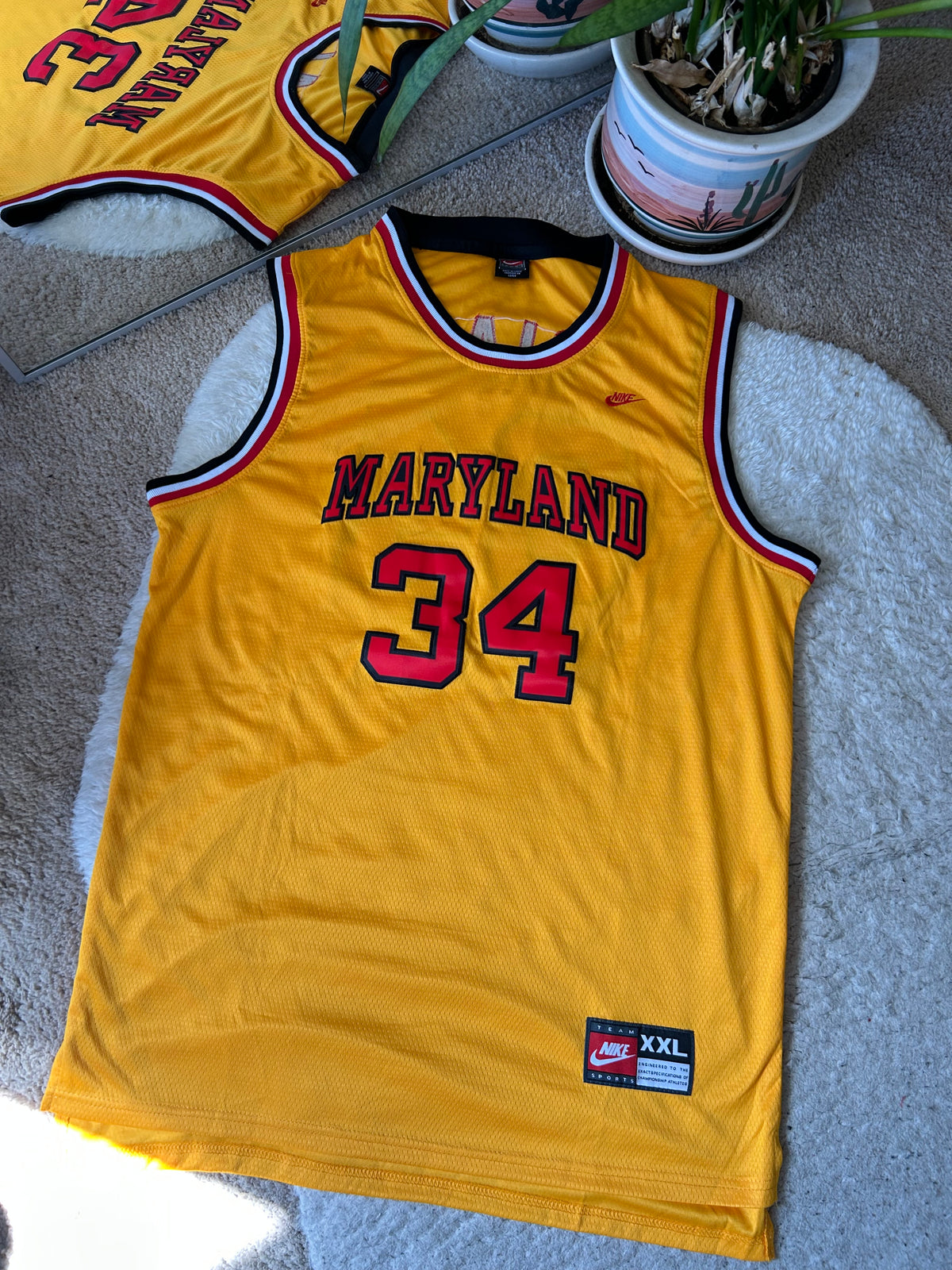 Vintage ✔️ UMD Len Bias Basketball Jersey