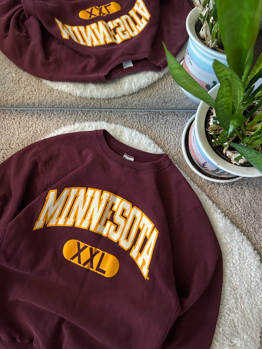 90s Minnesota University Champion Reverse Weave