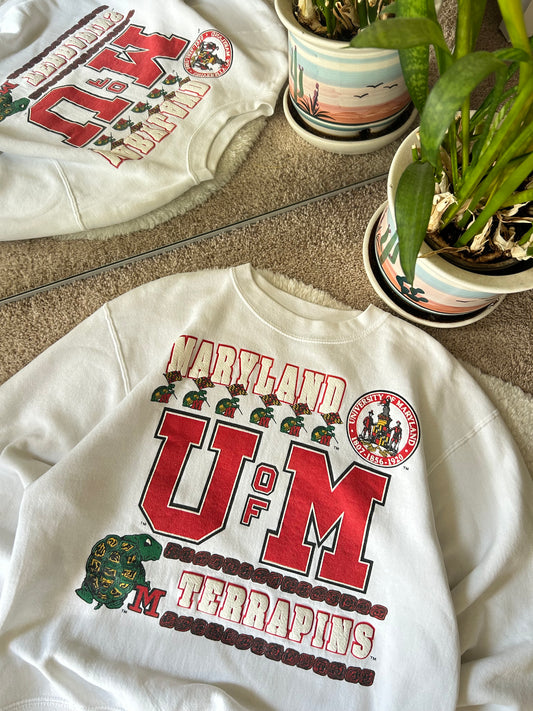 90s UMD Terrapins Sweater