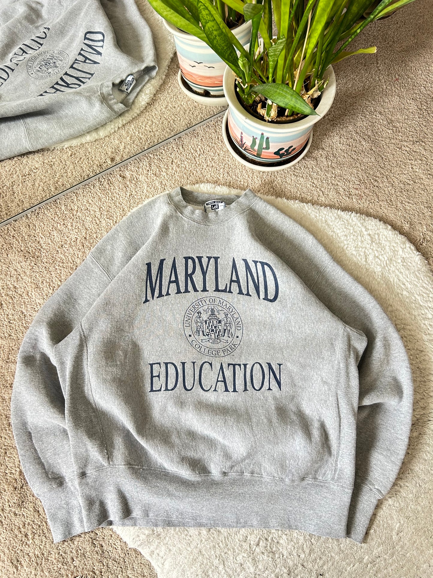 90s UMD Education Sweater
