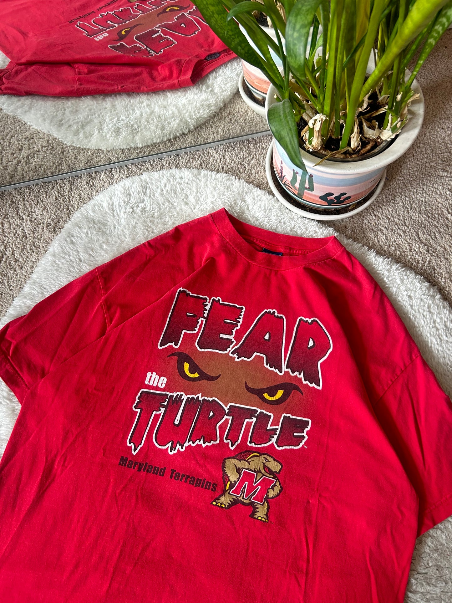 Vintage UMD Fear the Turtle tee