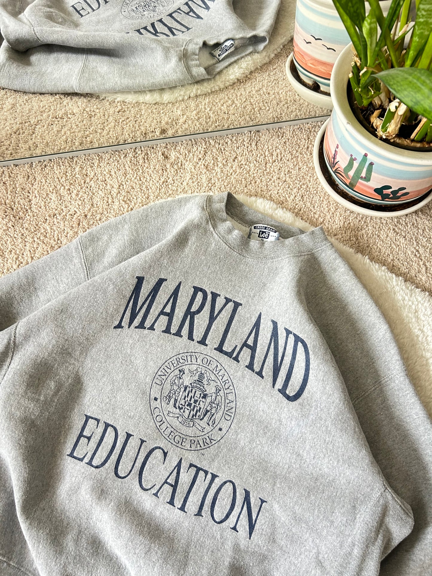 90s UMD Education Sweater