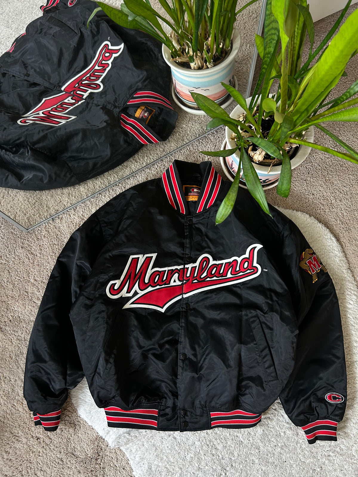 Vintage UMD Satin Jacket