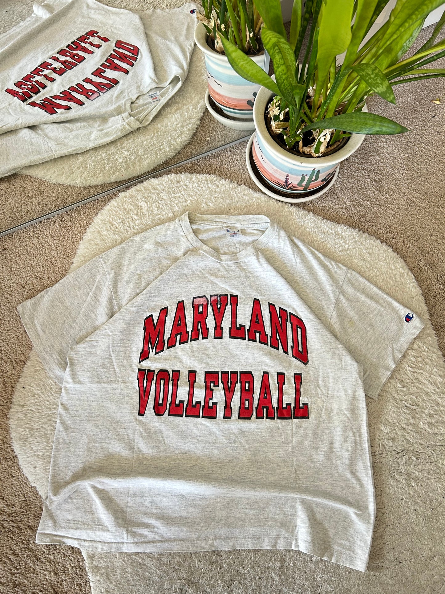 90s UMD Volleyball Champion tee